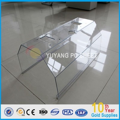 GWX 100% Bayer Lexan Material Heat Insulation Transparent Solid Polycarbonate Sheet