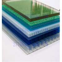 two wall hollow Polycarbonate Sheet for greenhouse/ greenhouse polycarbonate sheet