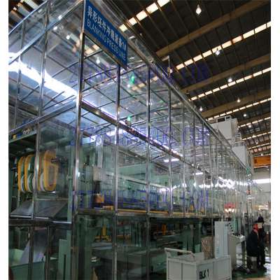 clear Makrolon polycarbonate solid sheet for ROBOT work booth/ workshop partition