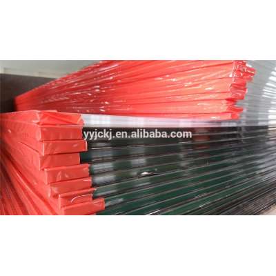 8mm tea color Sabic / Bayer raw material hollow polycarboante sheet/ Lexan embossed polycarbonate sheet solid