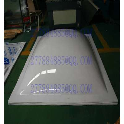 100% Markrolon/GE LEXAN clear PC solid Sheet Dome Skylight/ PC Skylight